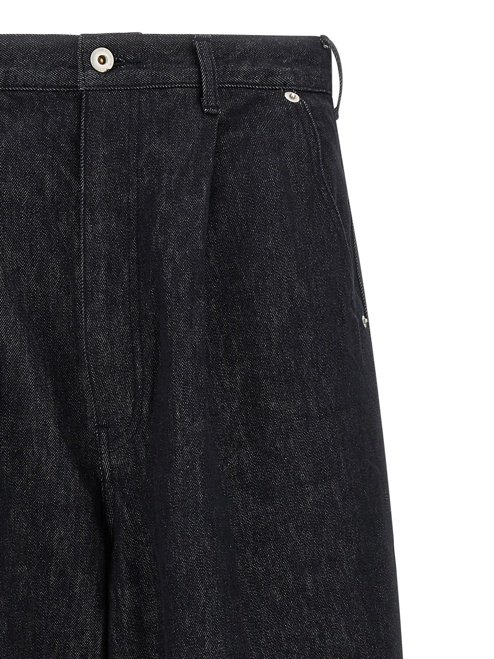 COMME DES GARҪONS HOMME - COMME DES GARҪONS HOMME - Wide leg jeans - Men’s Bottoms