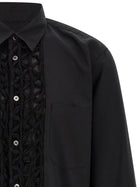 Comme Des Garçons Homme Plus Decorated Panel Shirt Black, view 3