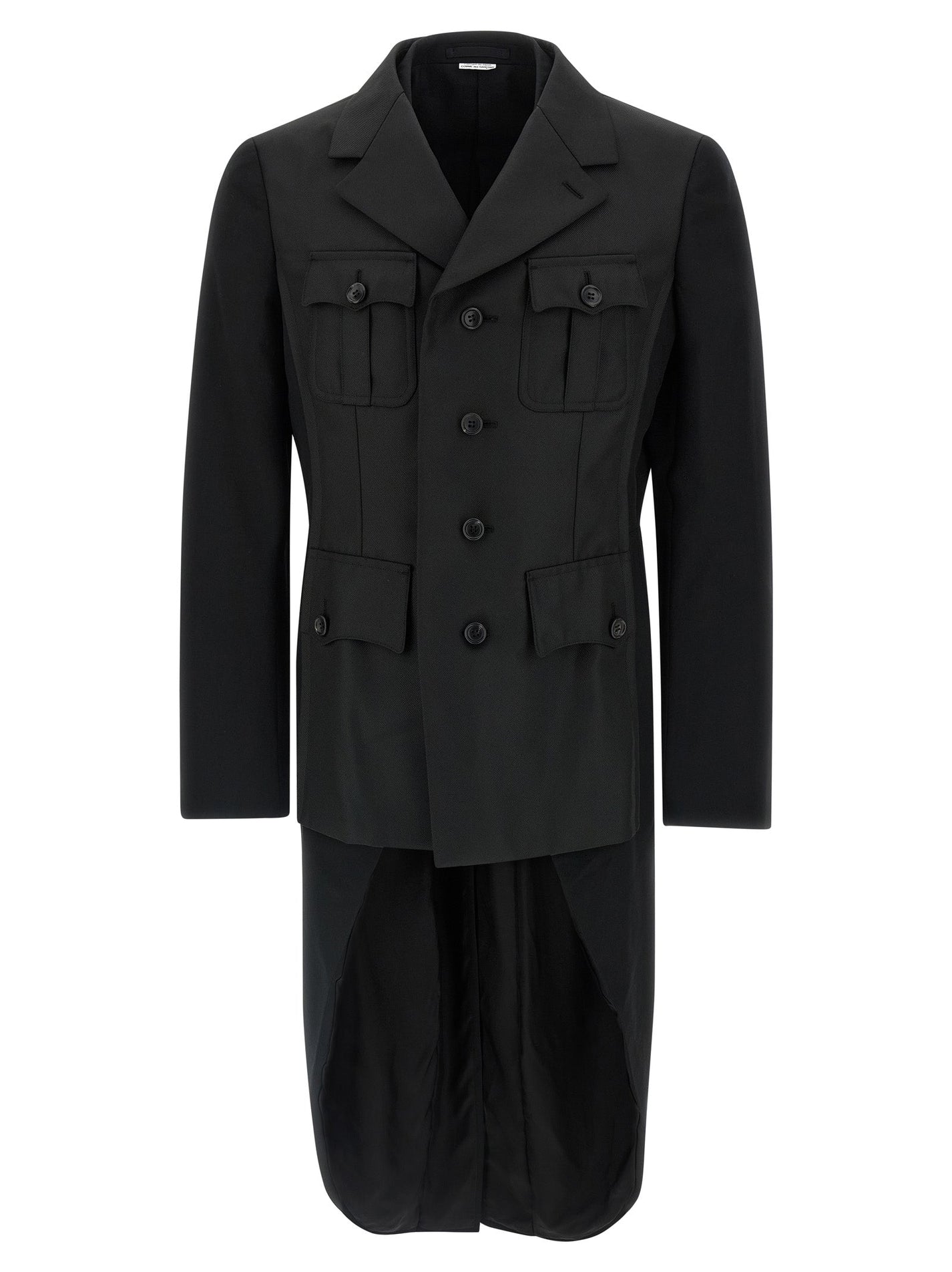 COMME DES GARÇONS HOMME PLUS - COMME DES GARÇONS HOMME PLUS - Double layer blazer jacket - Men’s Clothing