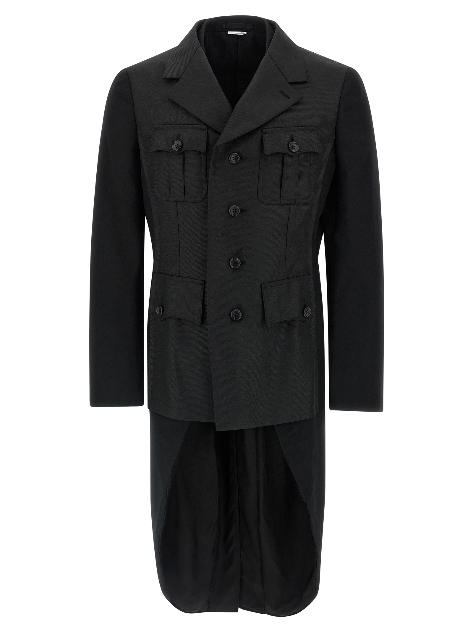 COMME DES GARÇONS HOMME PLUS - COMME DES GARÇONS HOMME PLUS - Double layer blazer jacket - Men’s Clothing