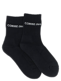 COMME DES GARÇONS HOMME PLUS - COMME DES GARÇONS HOMME PLUS - Logo socks - Men’s Clothing
