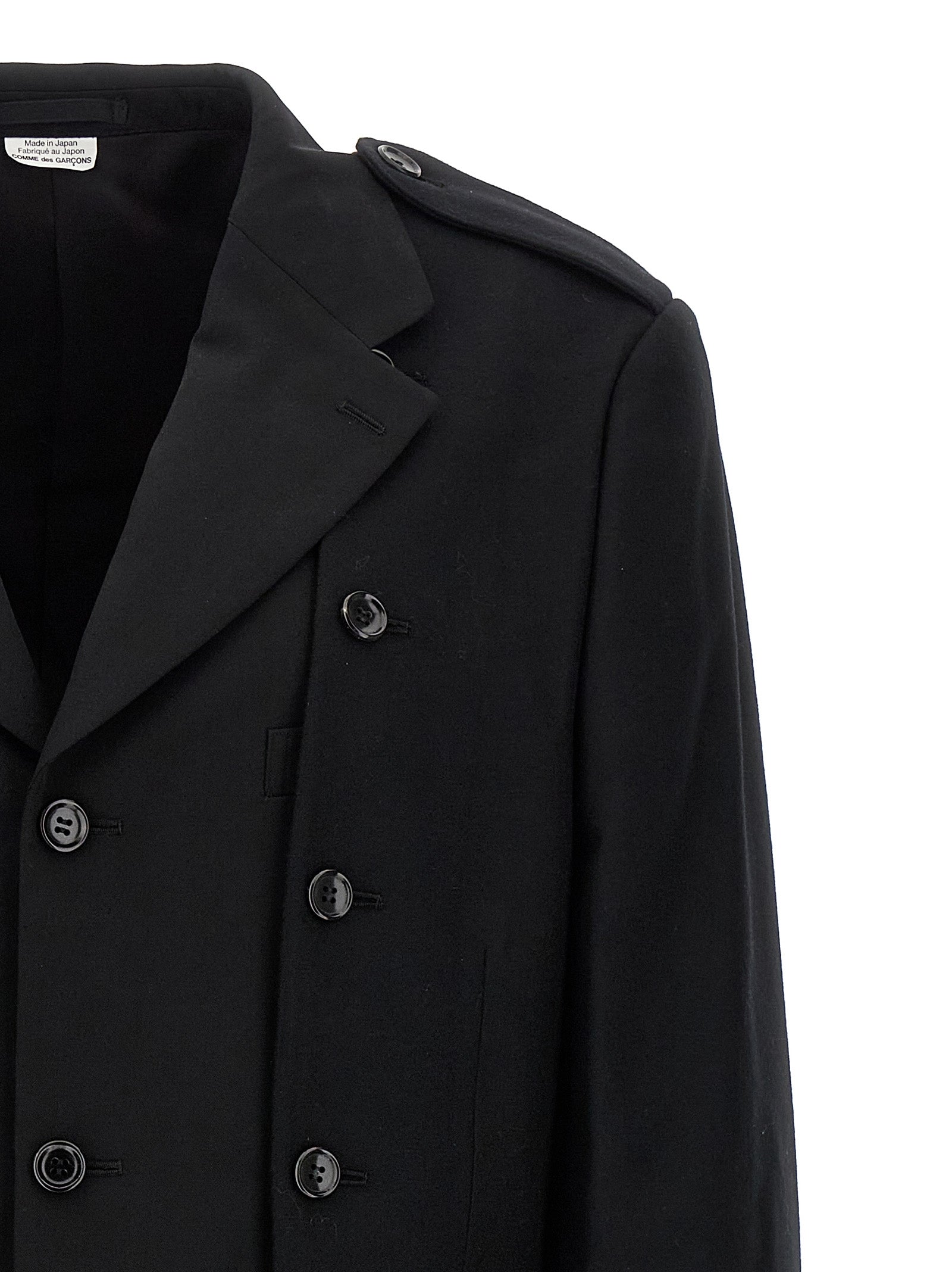COMME DES GARÇONS HOMME PLUS - COMME DES GARÇONS HOMME PLUS - Double layer blazer coat - Men’s Outerwear