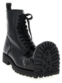 COMME DES GARÇONS HOMME PLUS - COMME DES GARÇONS HOMME PLUS - Comme des Garçons x Kids Love Gaite combat boots - Men’s