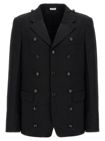 COMME DES GARÇONS HOMME PLUS - COMME DES GARÇONS HOMME PLUS - Double layer blazer coat - Men’s Outerwear