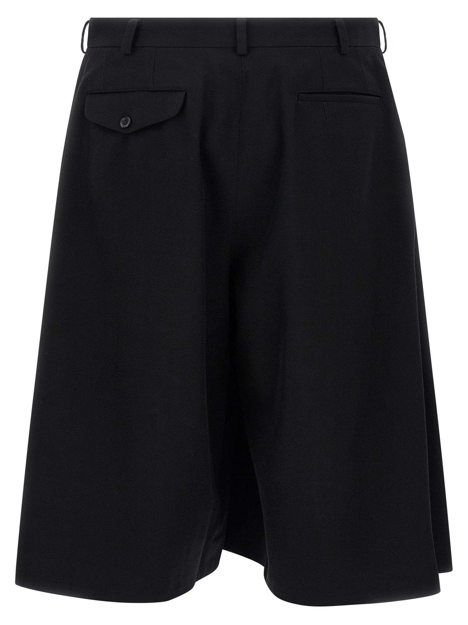 COMME DES GARÇONS HOMME PLUS - COMME DES GARÇONS HOMME PLUS - Extra loose leg bermuda shorts - Men’s Bottoms