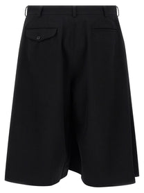 COMME DES GARÇONS HOMME PLUS - COMME DES GARÇONS HOMME PLUS - Extra loose leg bermuda shorts - Men’s Bottoms
