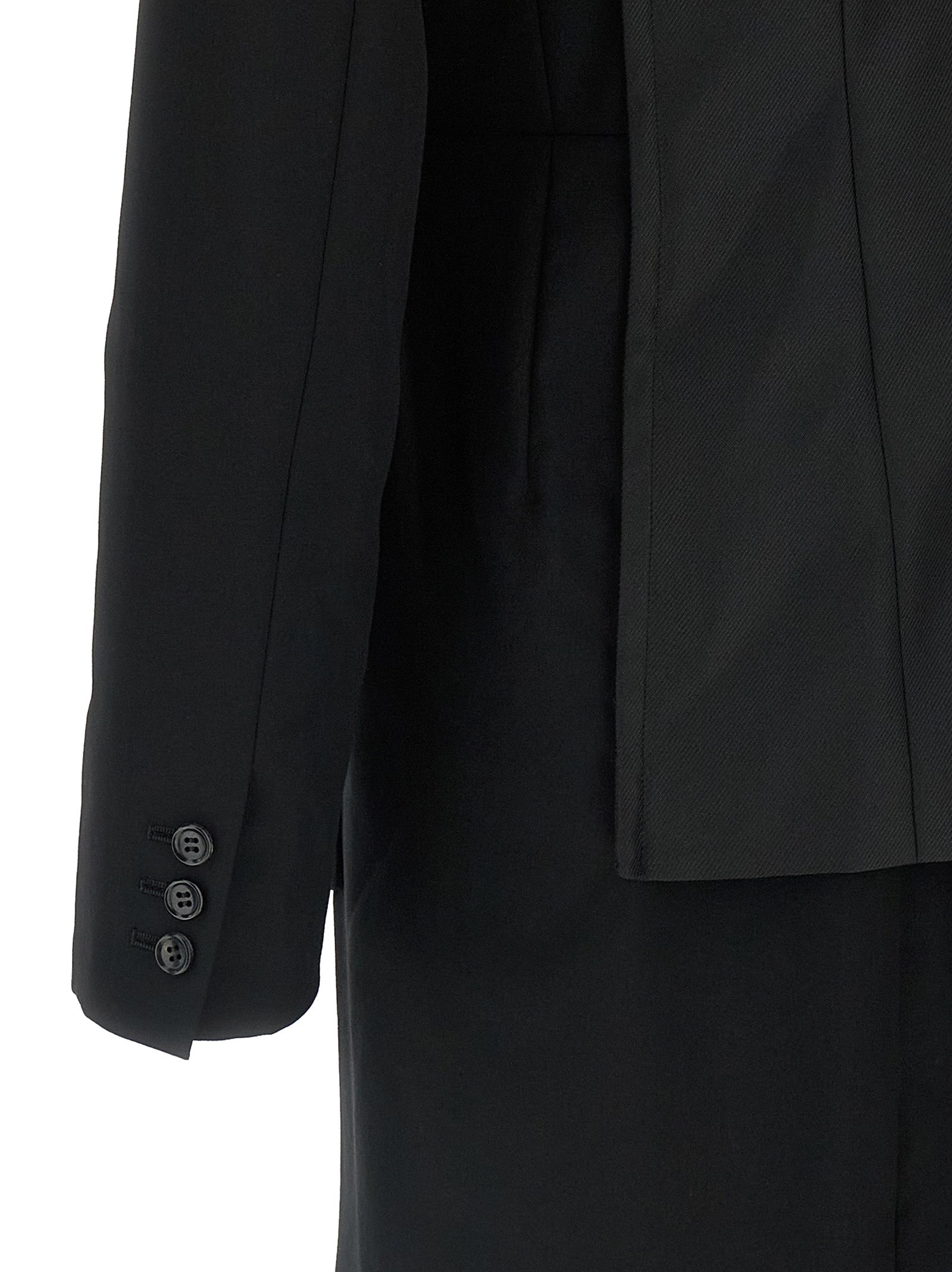 COMME DES GARÇONS HOMME PLUS - COMME DES GARÇONS HOMME PLUS - Double layer blazer jacket - Men’s Clothing