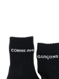COMME DES GARÇONS HOMME PLUS - COMME DES GARÇONS HOMME PLUS - Logo socks - Men’s Clothing