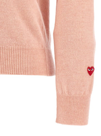 COMME DES GARÇONS PLAY - COMME DES GARÇONS PLAY - ’Small Heart’ cardigan - Women’s Knitwear