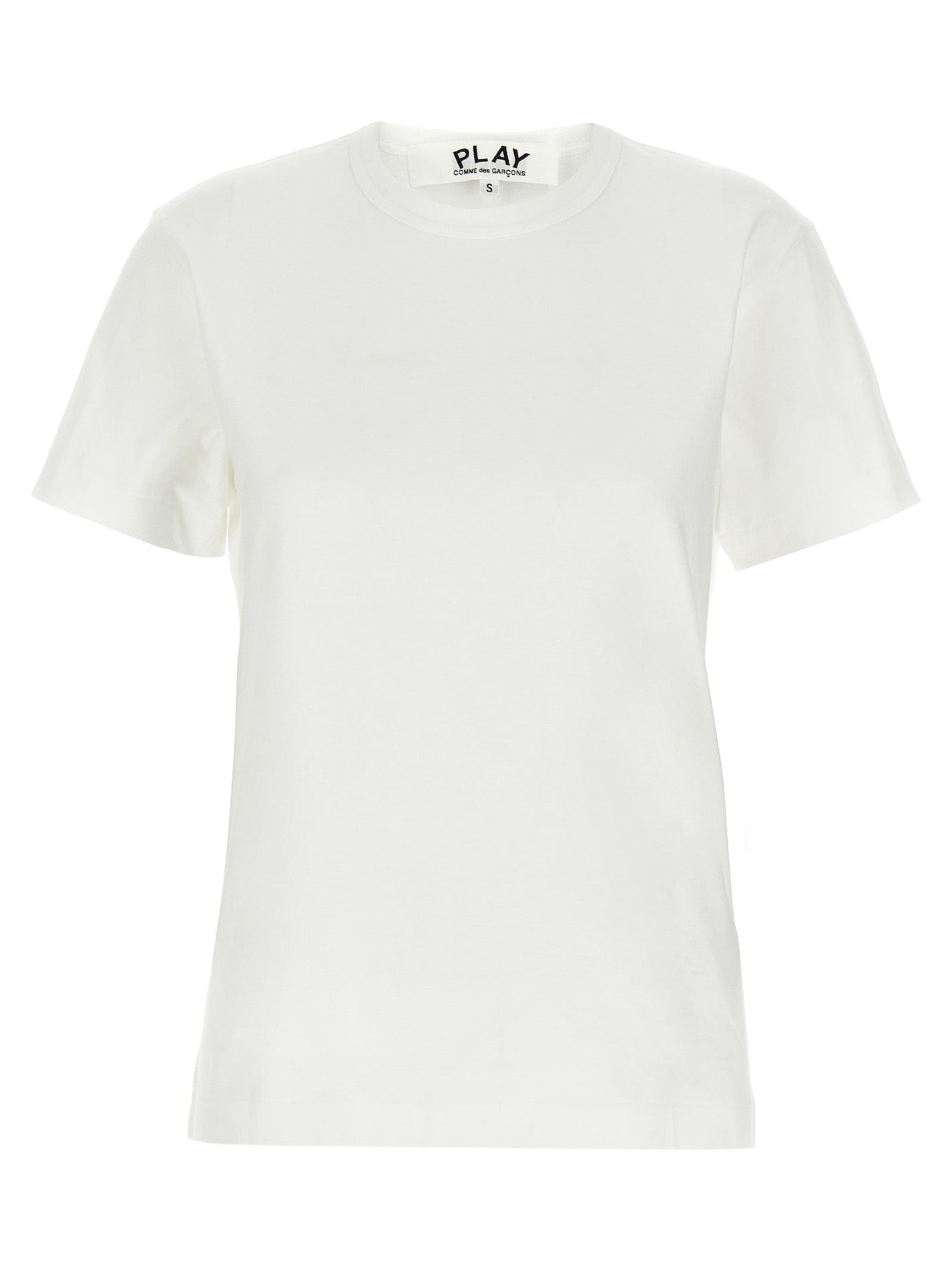 COMME DES GARÇONS PLAY - COMME DES GARÇONS PLAY - ’Heart Patch’ T-shirt - Women’s Tops