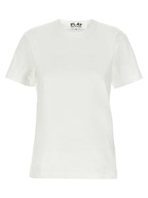 COMME DES GARÇONS PLAY - COMME DES GARÇONS PLAY - ’Heart Patch’ T-shirt - Women’s Tops