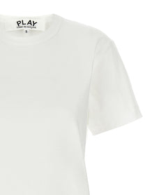 COMME DES GARÇONS PLAY - COMME DES GARÇONS PLAY - ’Heart Patch’ T-shirt - Women’s Tops