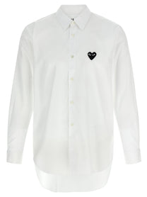 COMME DES GARÇONS PLAY - COMME DES GARÇONS PLAY - ’Black Heart’ shirt - Men’s Tops