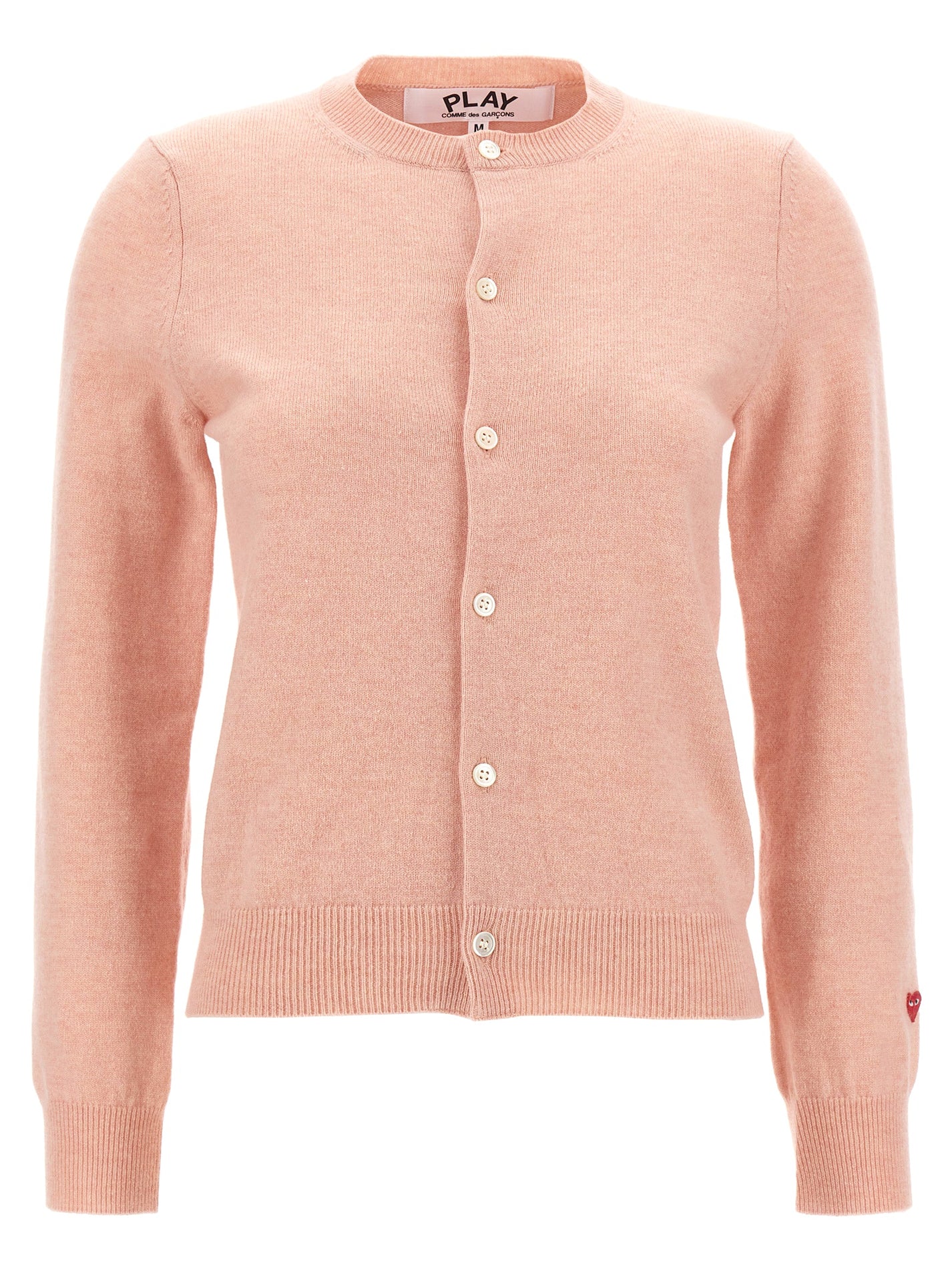 COMME DES GARÇONS PLAY - COMME DES GARÇONS PLAY - ’Small Heart’ cardigan - Women’s Knitwear