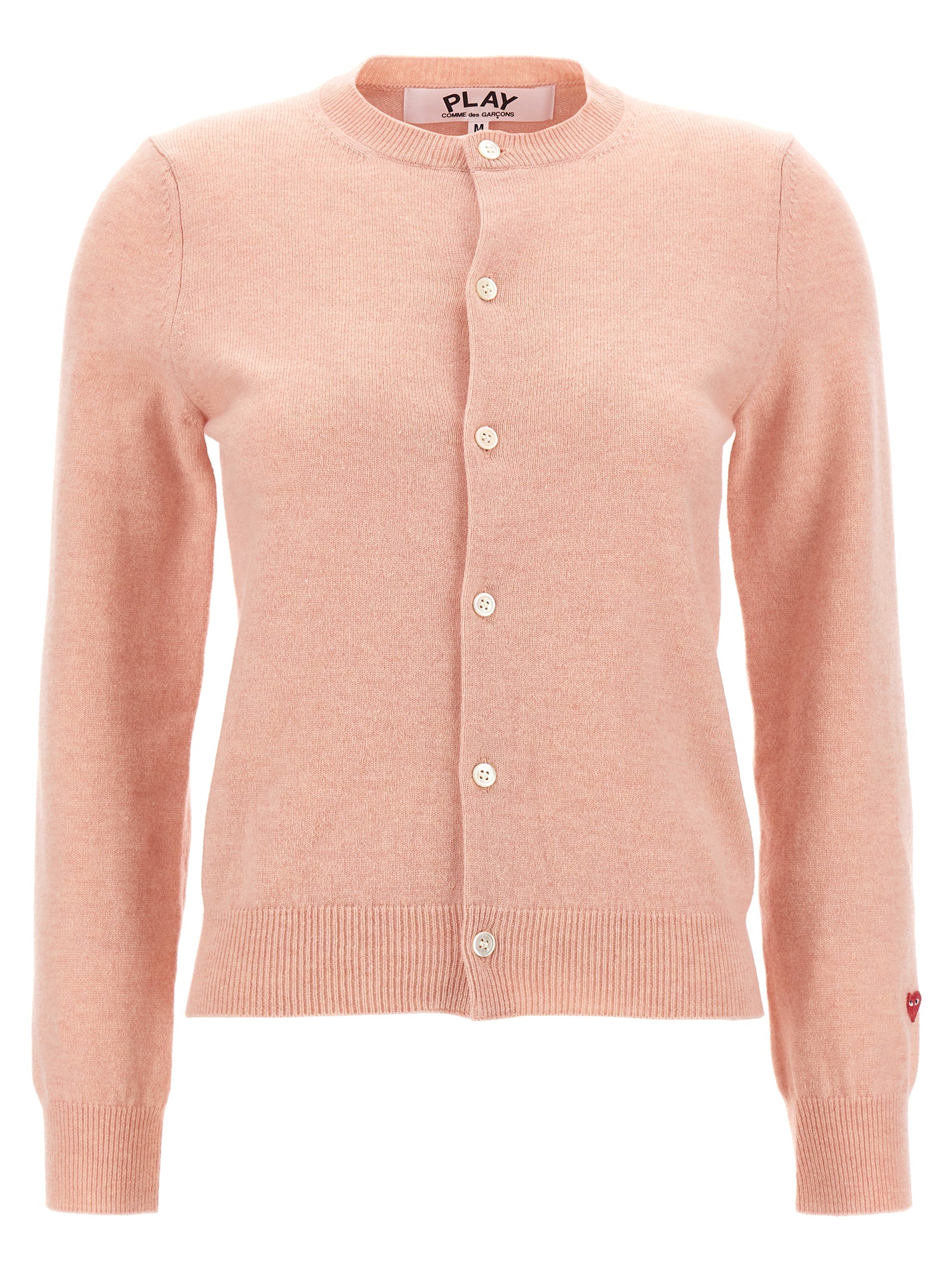 COMME DES GARÇONS PLAY - COMME DES GARÇONS PLAY - ’Small Heart’ cardigan - Women’s Knitwear