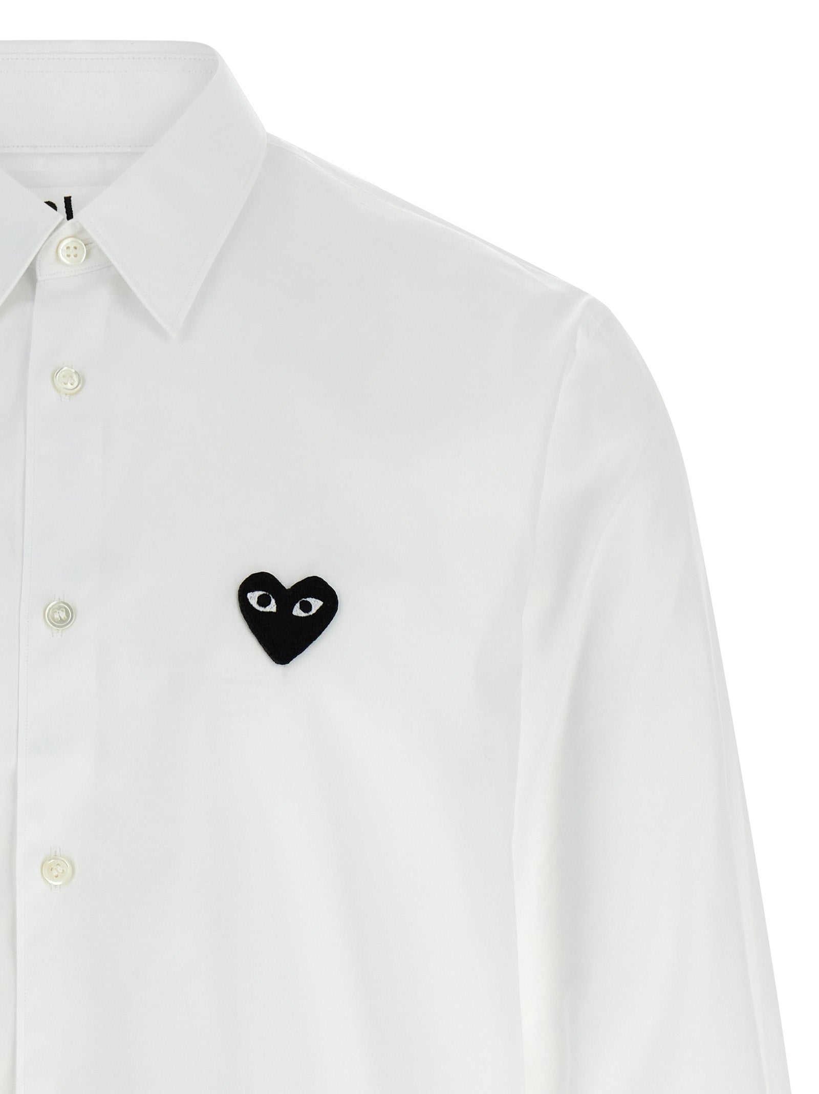 COMME DES GARÇONS PLAY - COMME DES GARÇONS PLAY - ’Black Heart’ shirt - Men’s Tops