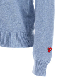COMME DES GARÇONS PLAY - COMME DES GARÇONS PLAY - ’Small Heart’ cardigan - Women’s Knitwear