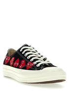 Comme Des Garcons Play Comme Des Garçons Play Converse Sneakers Black, view 2