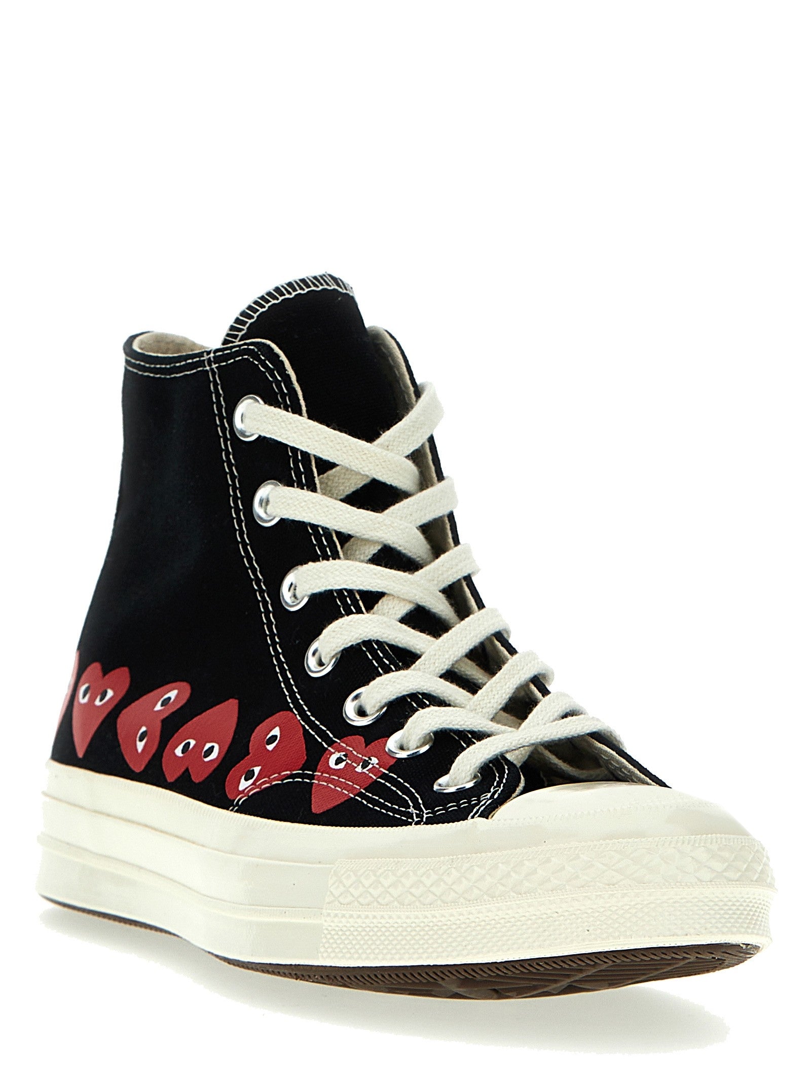 Comme Des Garcons Play Comme Des Garçons Play Converse Sneakers Black