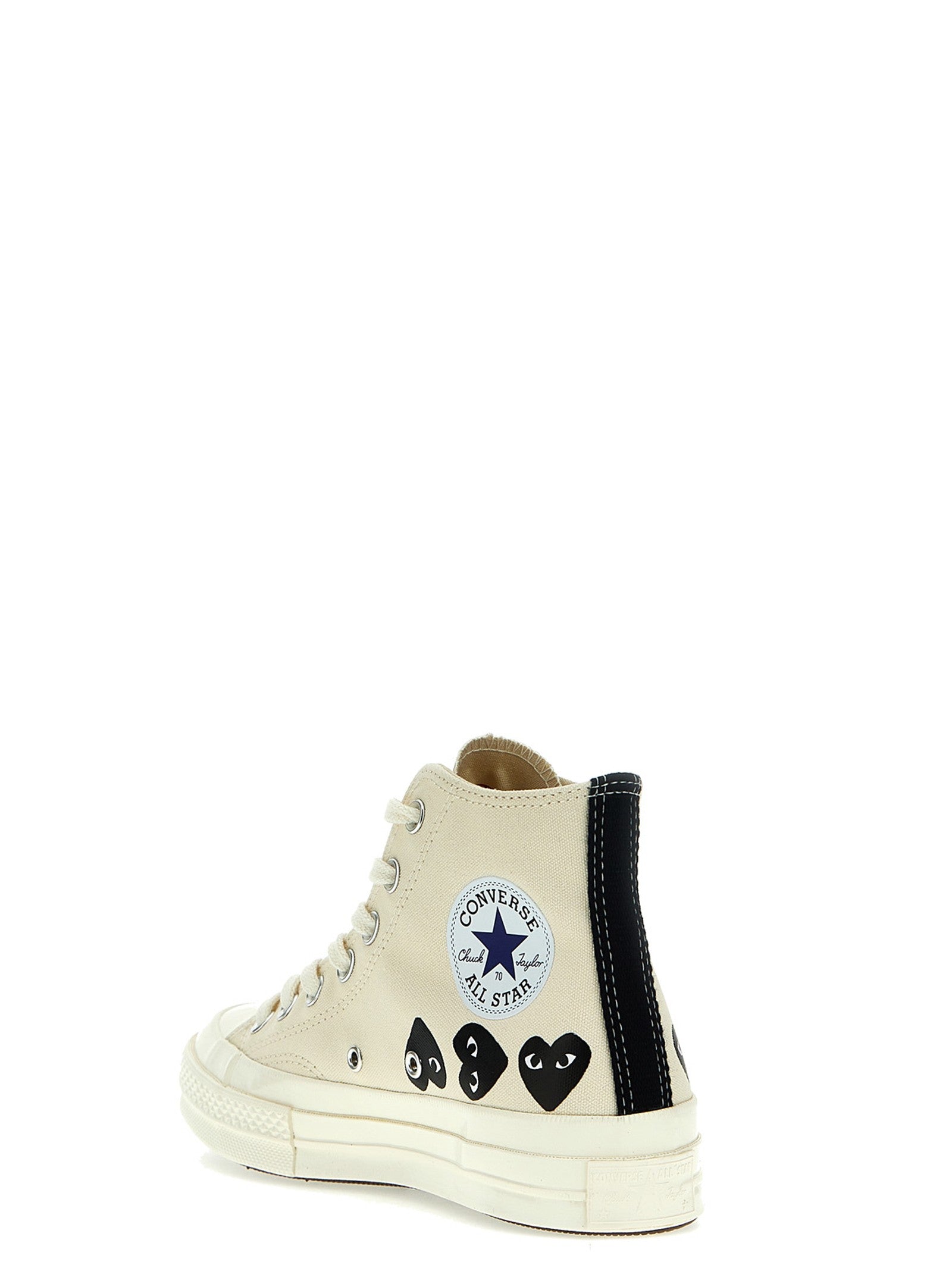 Comme Des Garcons Play Comme Des Garçons Play Converse Sneakers White