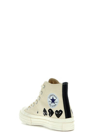 Comme Des Garcons Play Comme Des Garçons Play Converse Sneakers White
