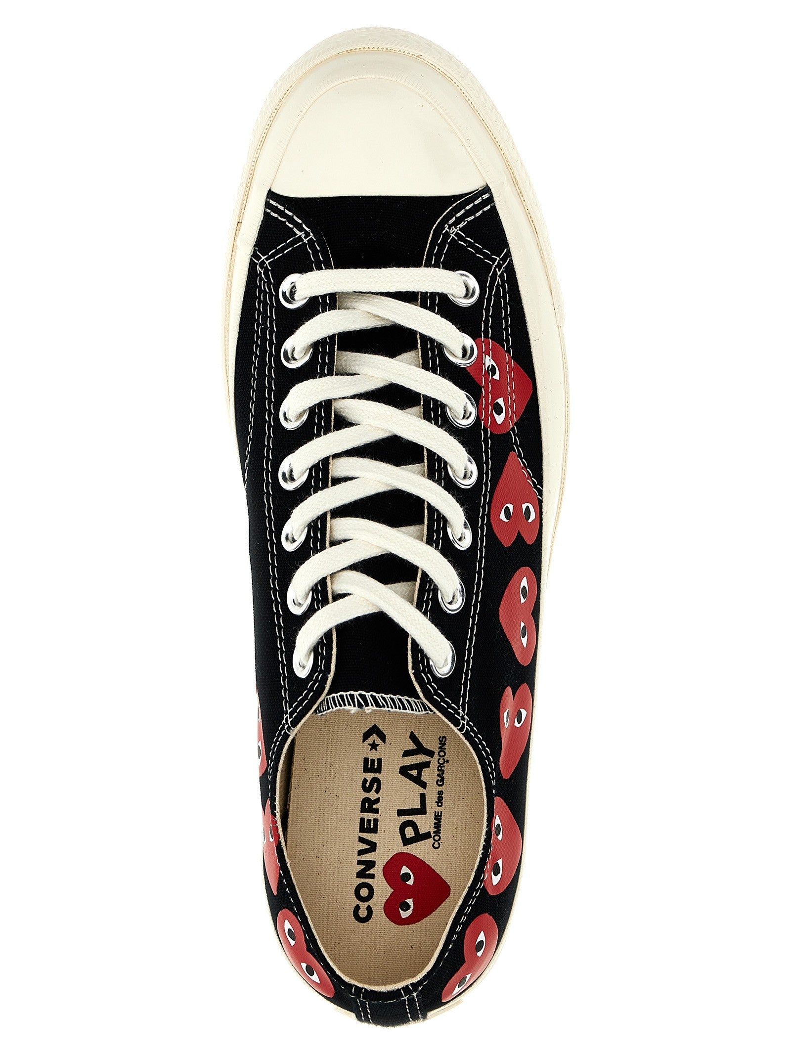Comme Des Garcons Play Comme Des Garçons Play Converse Sneakers Black