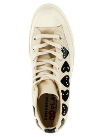 Comme Des Garcons Play Comme Des Garçons Play Converse Sneakers White