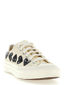 Comme Des Garcons Play Comme Des Garçons Play Converse Sneakers White
