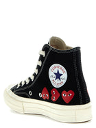 Comme Des Garcons Play Comme Des Garçons Play Converse Sneakers Black, view 3