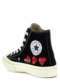 Comme Des Garcons Play Comme Des Garçons Play Converse Sneakers Black