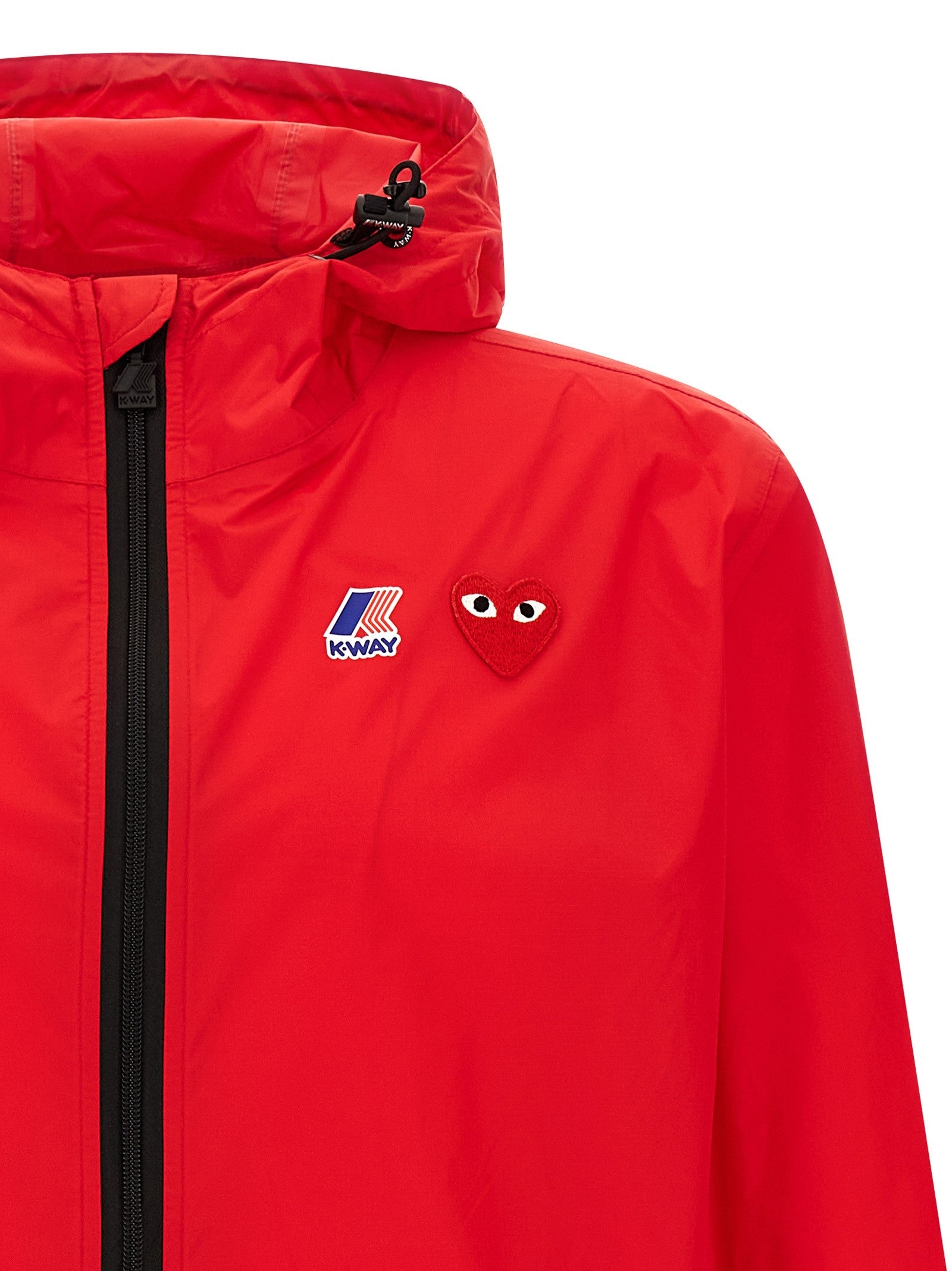 Comme Des Garcons Play Comme Des Garçons Play Way Jacket Red