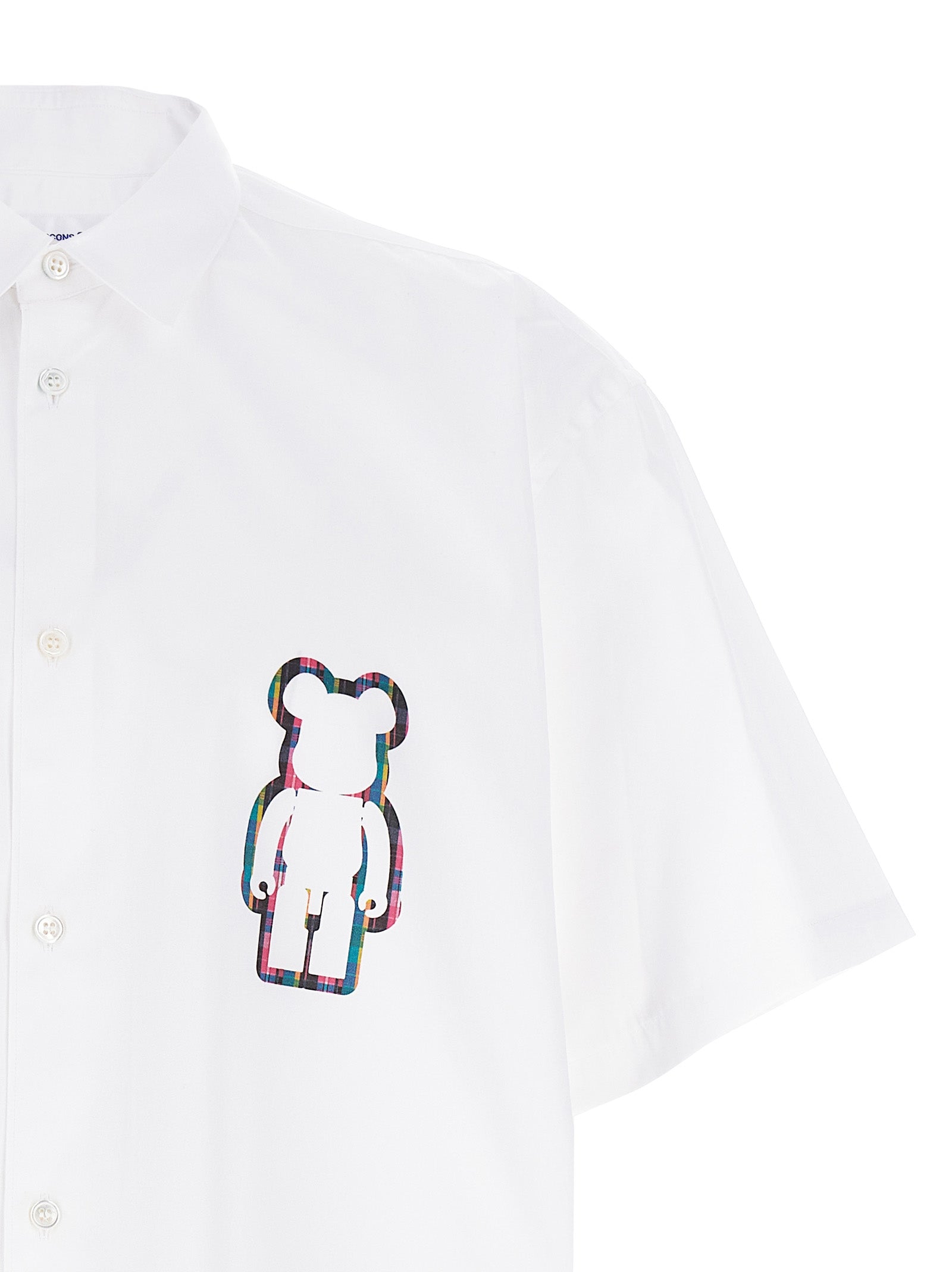 COMME DES GARCONS SHIRT - COMME DES GARCONS SHIRT - Camicia Comme des Garçons Shirt x BE@RBRICK - Men’s Tops