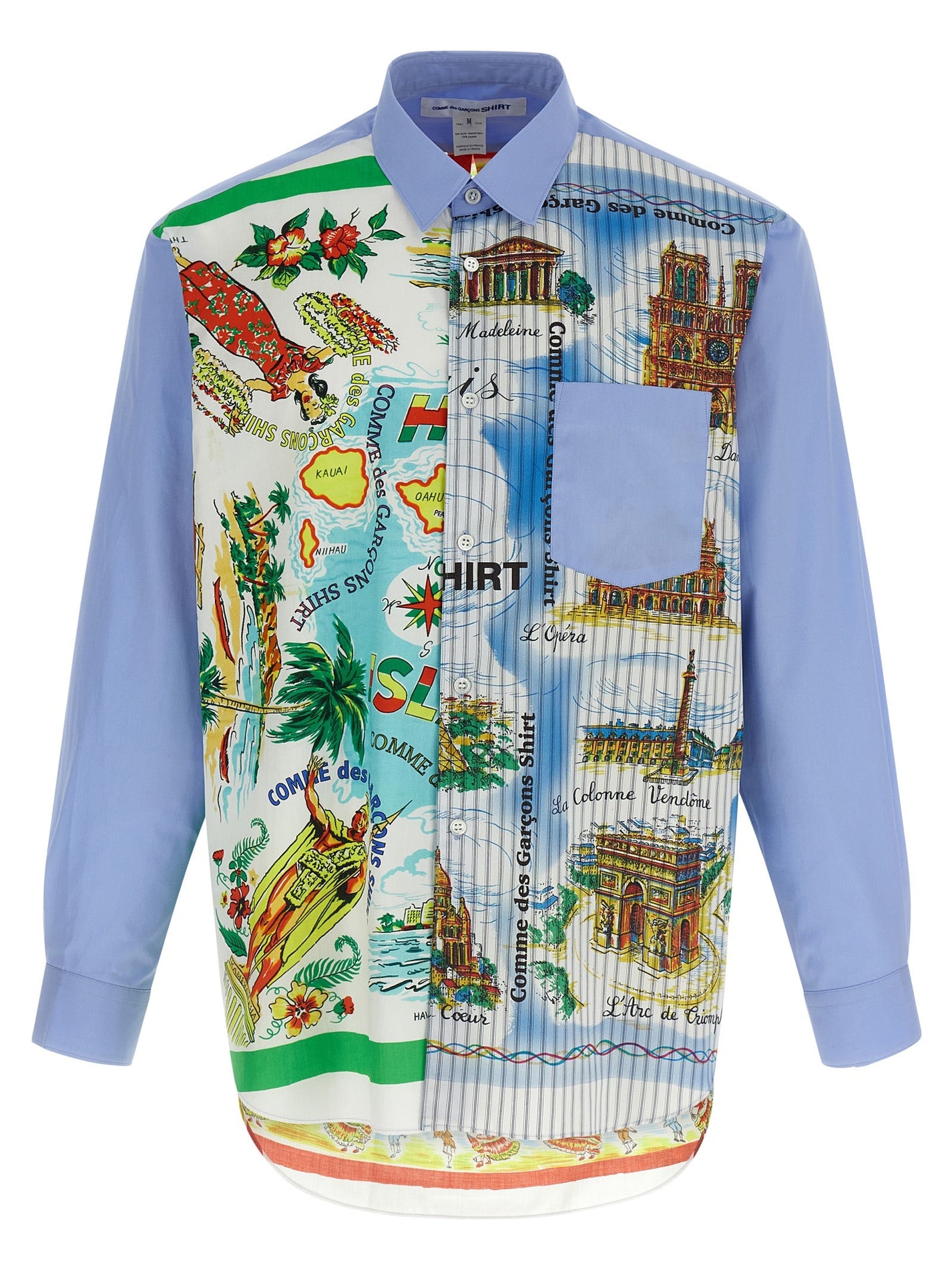 COMME DES GARCONS SHIRT - COMME DES GARCONS SHIRT - Printed shirt - Men’s Tops