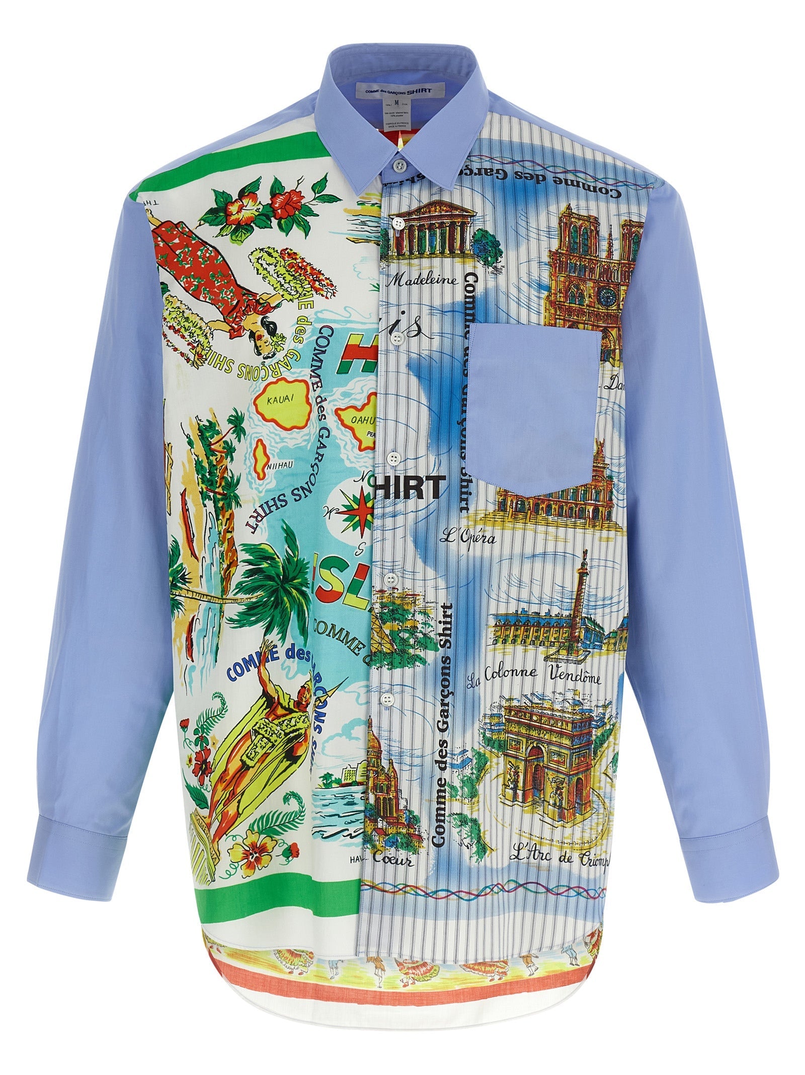 COMME DES GARCONS SHIRT - COMME DES GARCONS SHIRT - Printed shirt - Men’s Tops