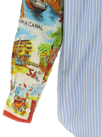 COMME DES GARCONS SHIRT - COMME DES GARCONS SHIRT - Patterned sleeve shirt - Men’s Tops