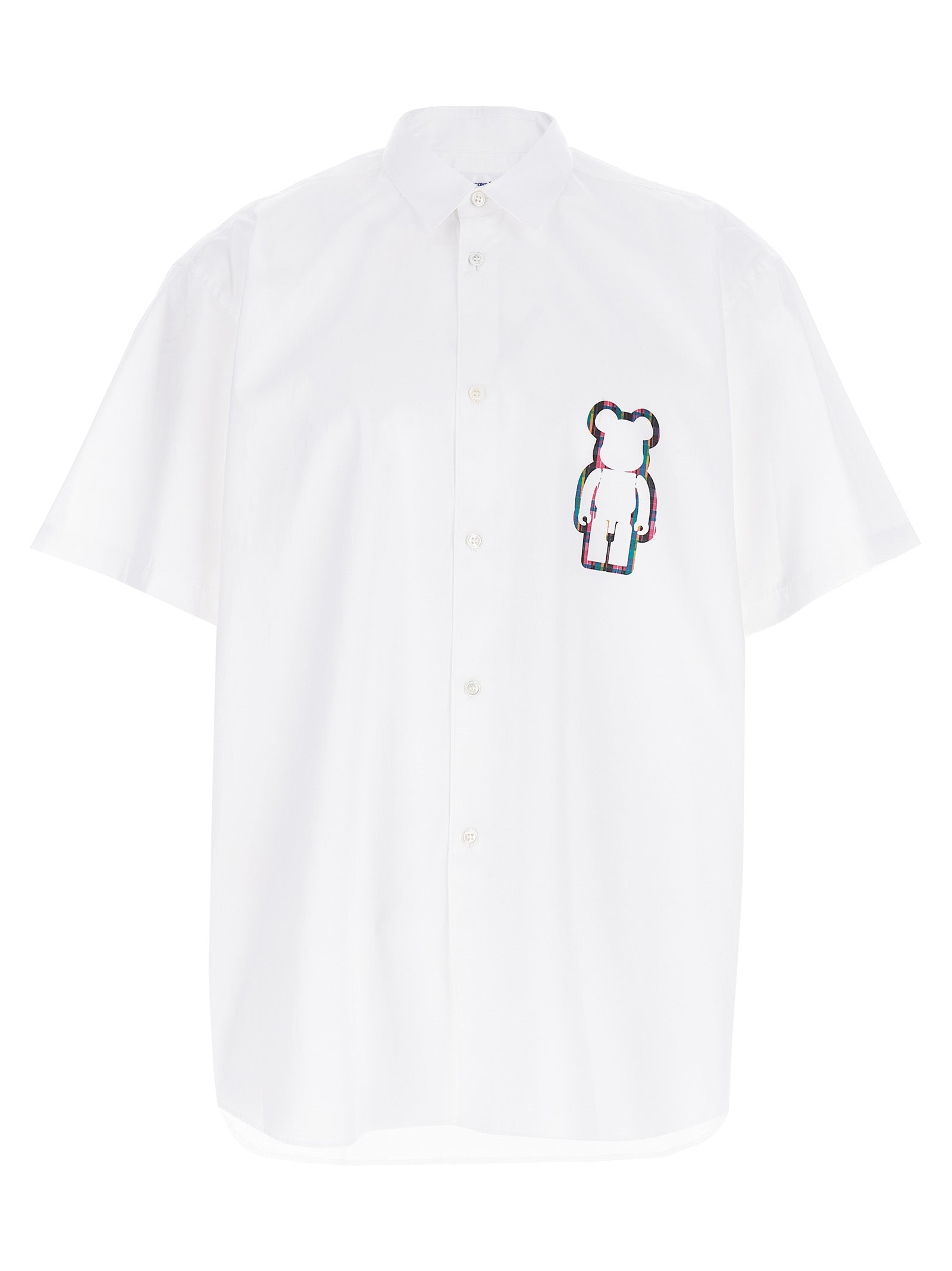 COMME DES GARCONS SHIRT - COMME DES GARCONS SHIRT - Camicia Comme des Garçons Shirt x BE@RBRICK - Men’s Tops