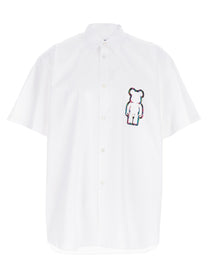 COMME DES GARCONS SHIRT - COMME DES GARCONS SHIRT - Camicia Comme des Garçons Shirt x BE@RBRICK - Men’s Tops
