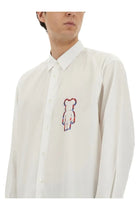 Comme Des Garcons Shirt Men's Poplin Shirt White, view 4