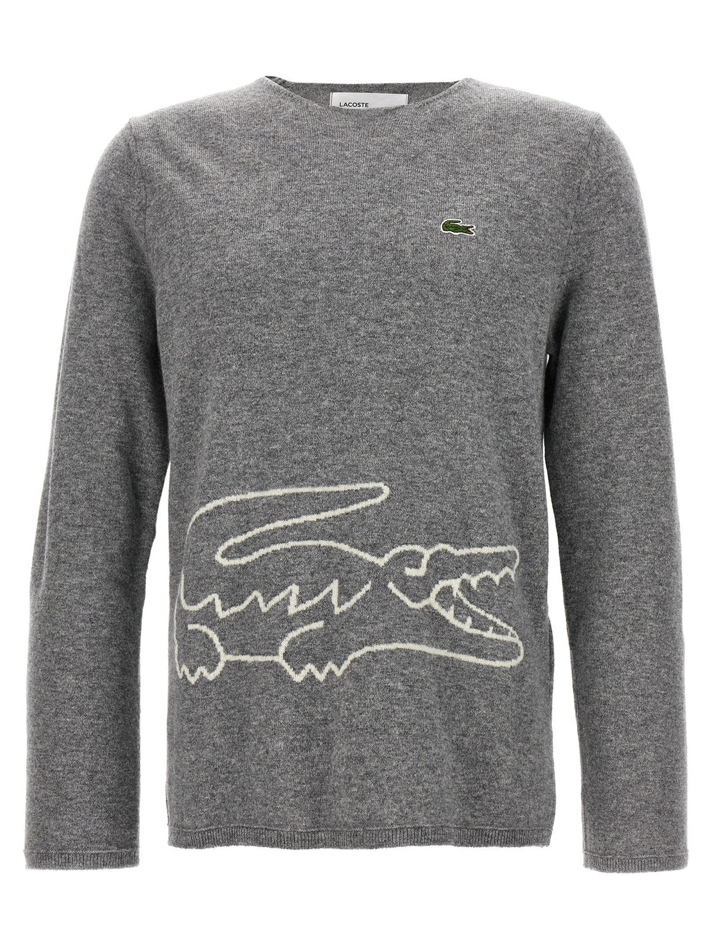 Comme Des Garcons Shirt Comme Des Garcons Shirt Lacoste Sweater Grey