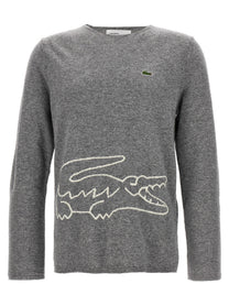 Comme Des Garcons Shirt Comme Des Garcons Shirt Lacoste Sweater Grey