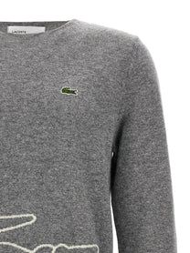 Comme Des Garcons Shirt Comme Des Garcons Shirt Lacoste Sweater Grey