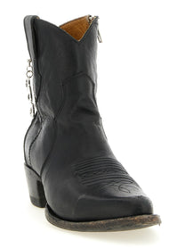 Comme Des Garçons Comme Des Garçons Mexicana Ankle Boots Black