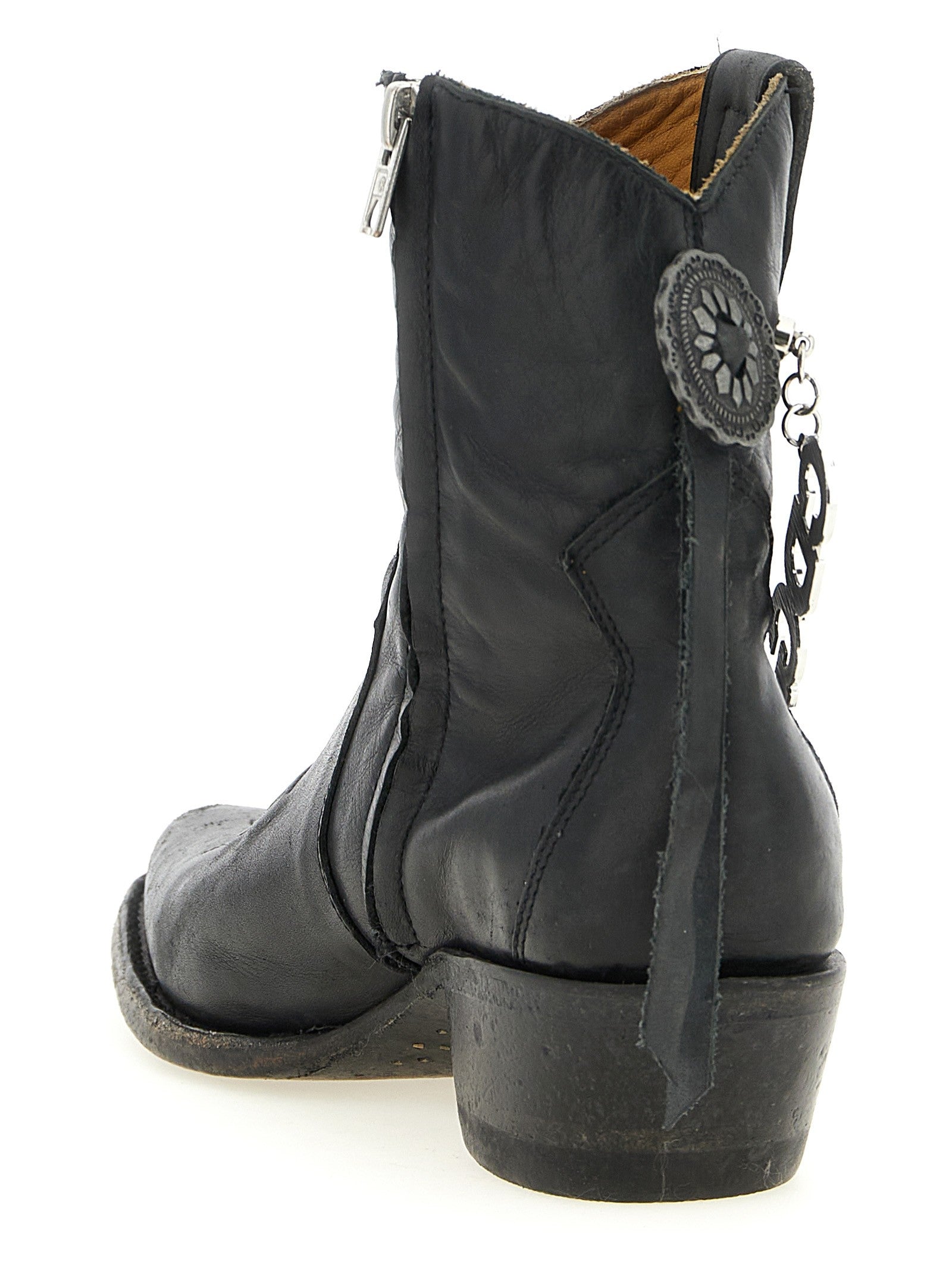 Comme Des Garçons Comme Des Garçons Mexicana Ankle Boots Black