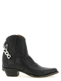Comme Des Garçons Comme Des Garçons Mexicana Ankle Boots Black