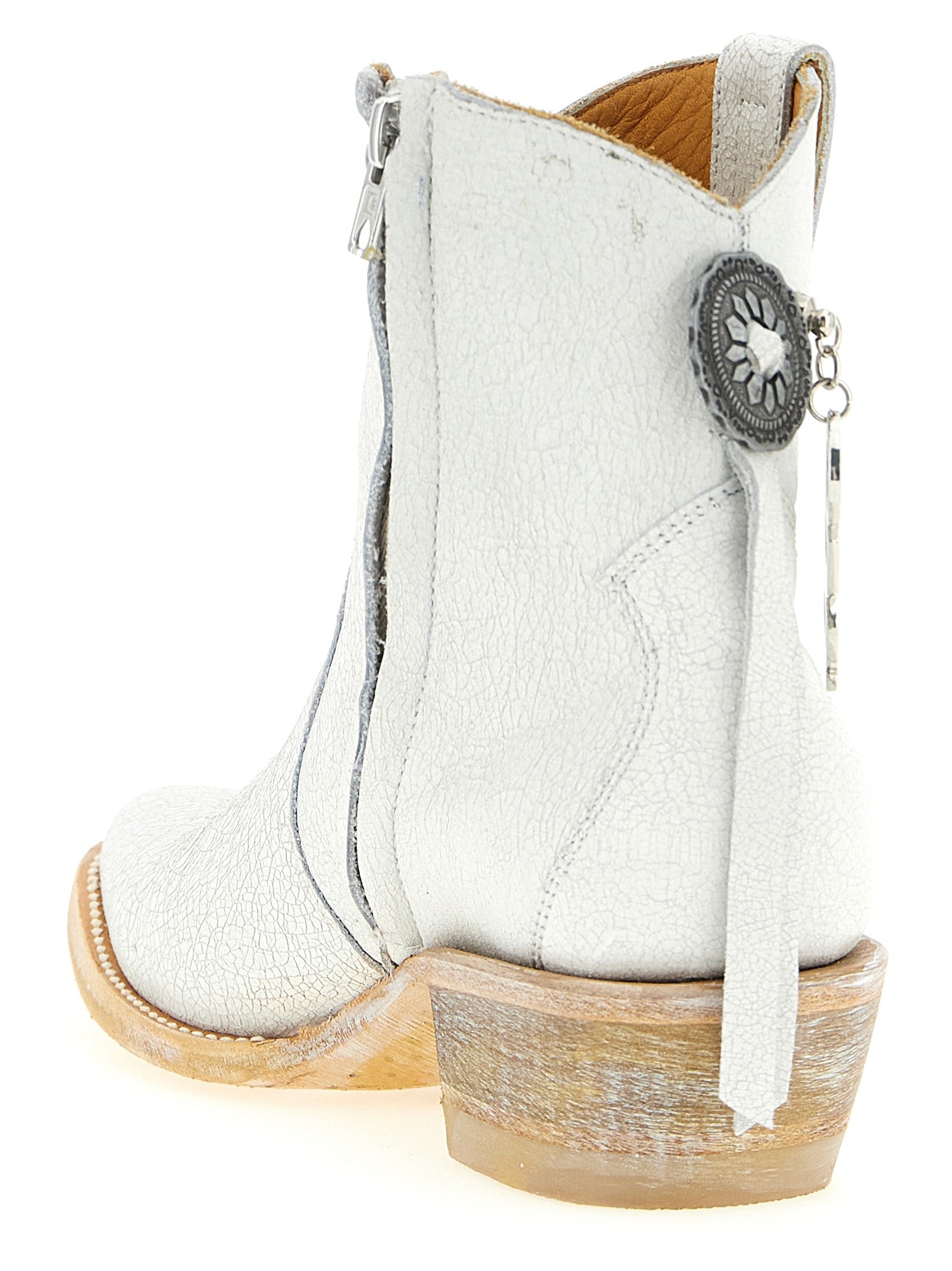 Comme Des Garçons Comme Des Garçons Mexicana Ankle Boots White