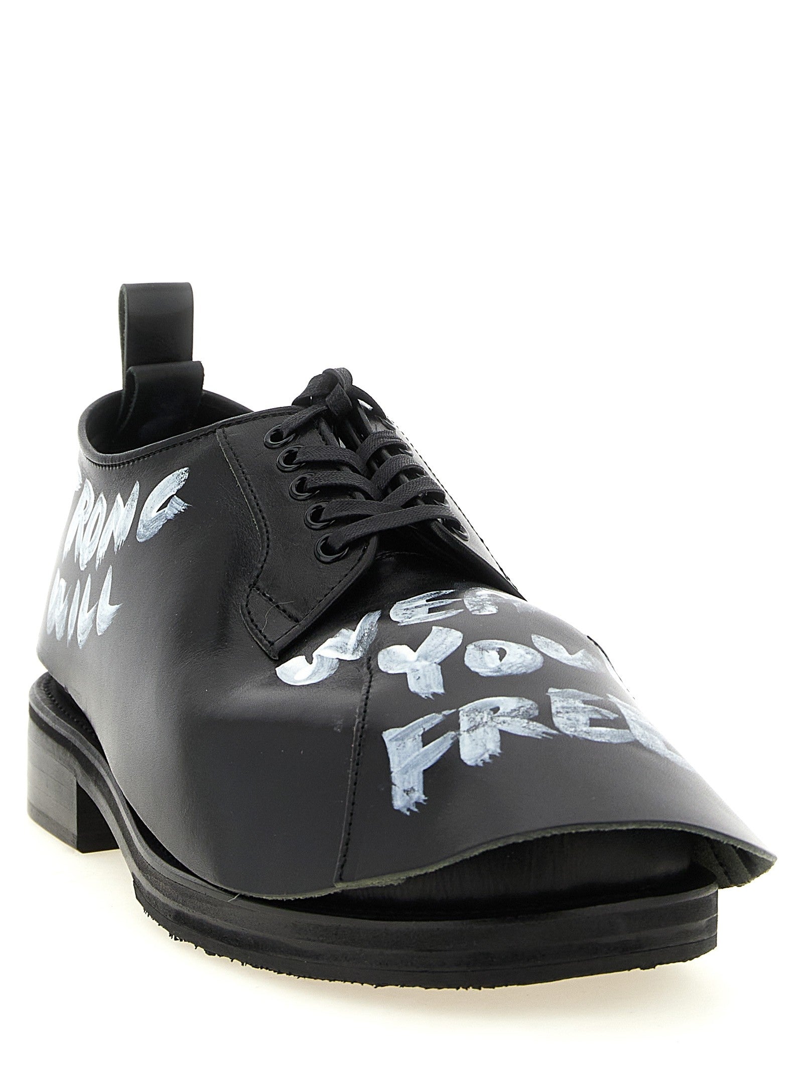 Comme Des Garçons Homme Plus Commedesgarçonshommeplus Kidslovegaite Lace up Shoes Black