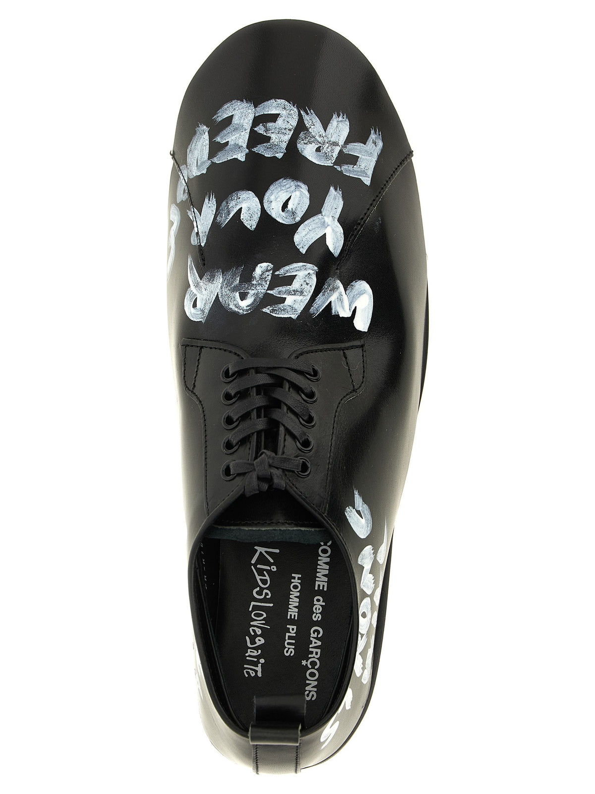 Comme Des Garçons Homme Plus Commedesgarçonshommeplus Kidslovegaite Lace up Shoes Black