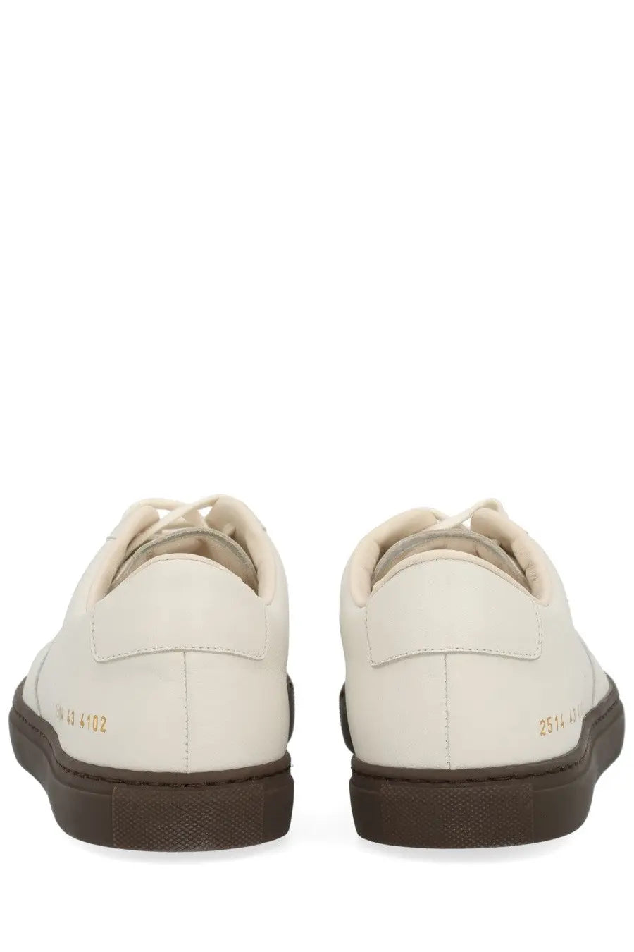 Common Projects Men's Bball Slim Sneaker White, view 4