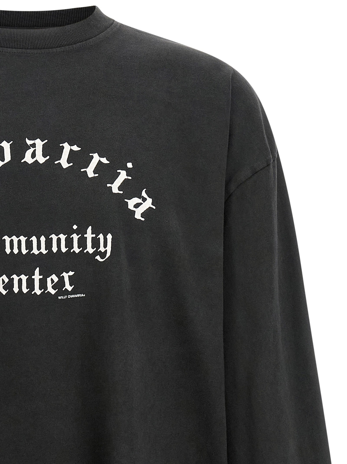 Willy Chavarria Community Center Shirt Black