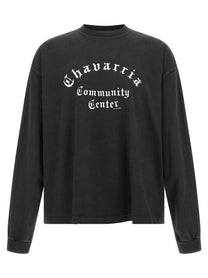 Willy Chavarria Community Center Shirt Black